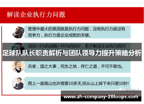 足球队队长职责解析与团队领导力提升策略分析 足球队队长职责解析与团队领导力提升策略分析